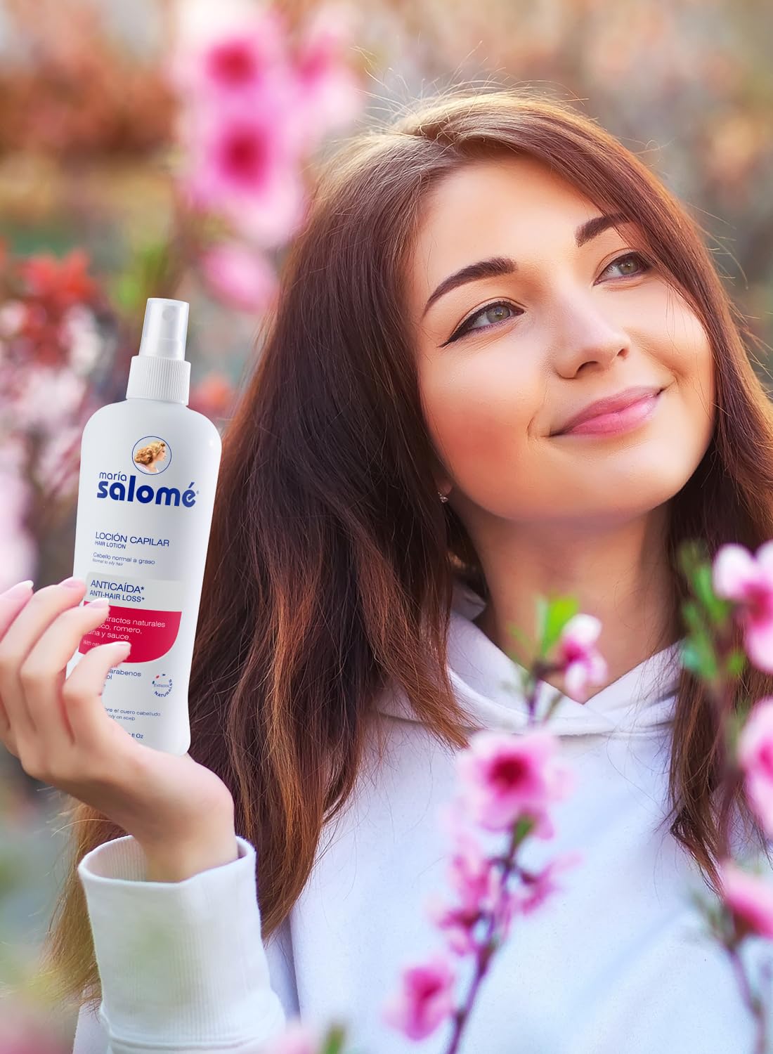 Detailed view of Maria Salome Capillary Tonic 320g bottle