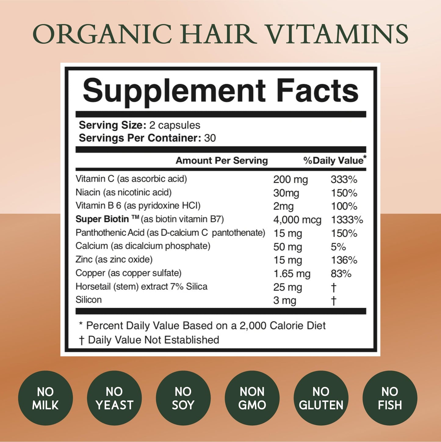 Noor Hair premium hair growth formula packaging details
