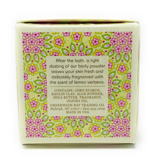 Greenwich Bay luxury body powder 4 Ounce container with soft applicator puff