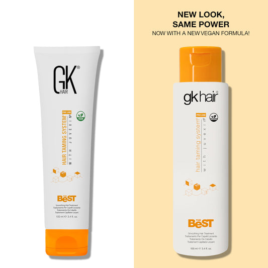 GK Hair 100ml professional smoothing treatment packaging