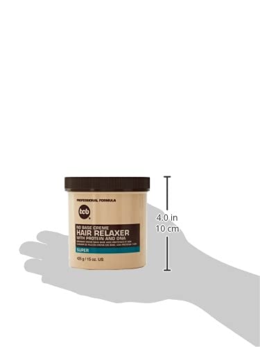 Texture shot of the smooth and easy to spread white hair relaxing cream.