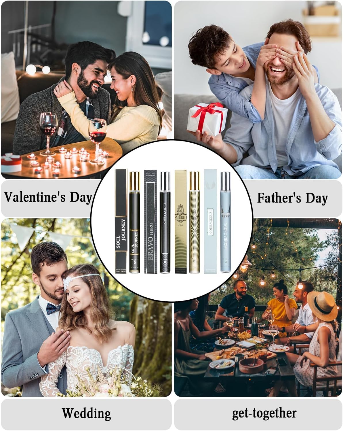 Premium packaging of Ofun mens cologne set