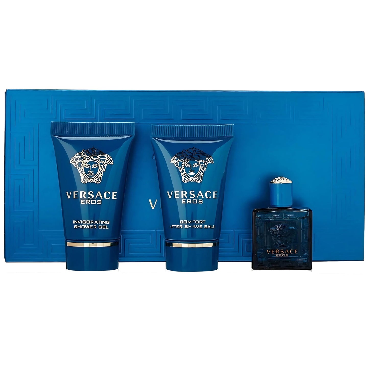 Versace Eros imported luxury grooming gift set for men full contents