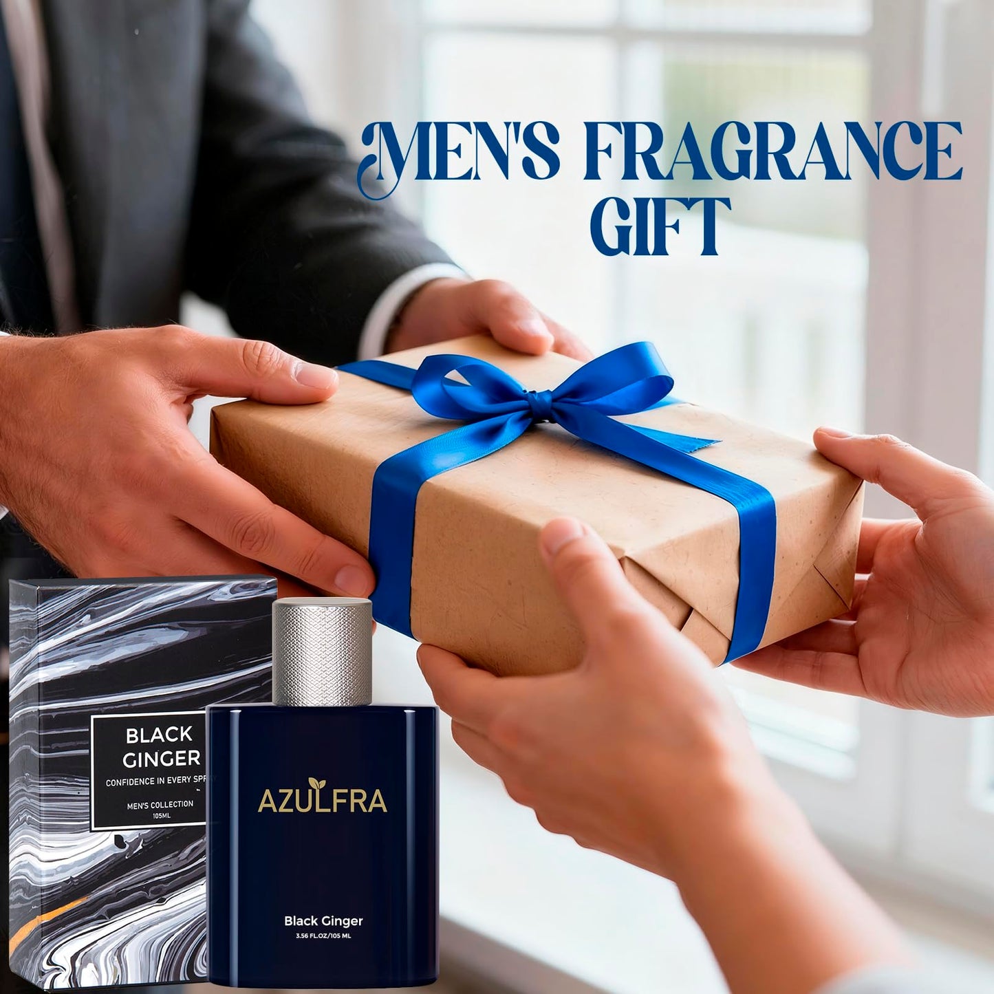 Azulfra authentic USA imported mens body spray product collection setup
