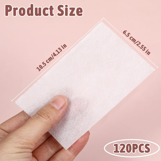 Disposable high temperature resistant curling papers pack for hair protection