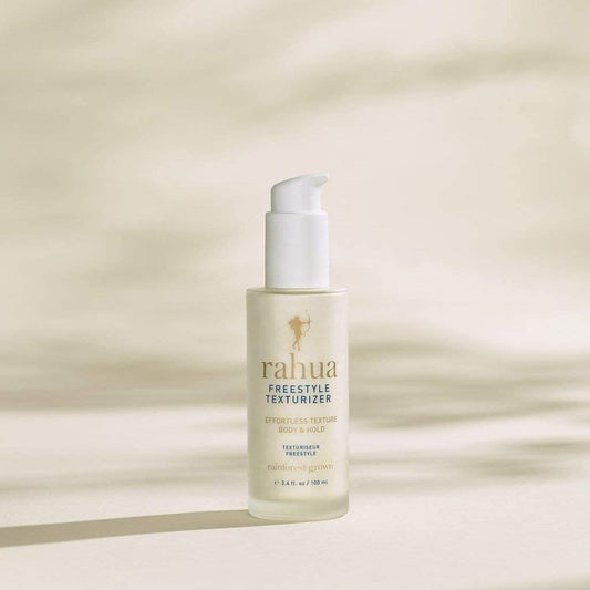 Lightweight vegan hair styling cream by Rahua for adding flexible hold and matte finish volume.