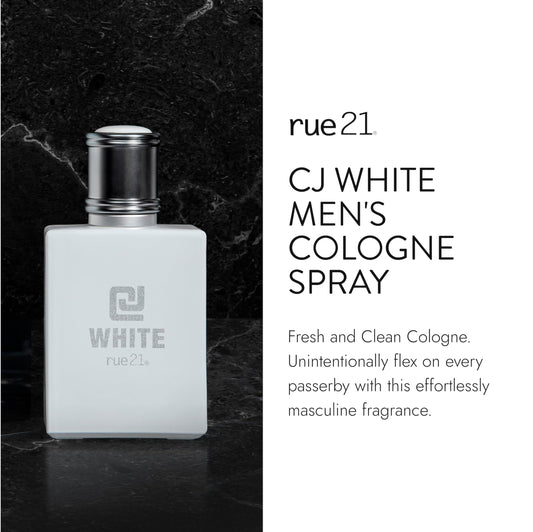 Rue 21 CJ Red 1.7 fluid ounce fragrance bottle packaging