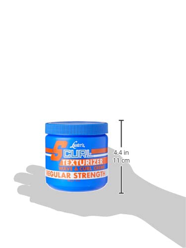 Authentic Luster regular strength curl expanding cream back label instructions