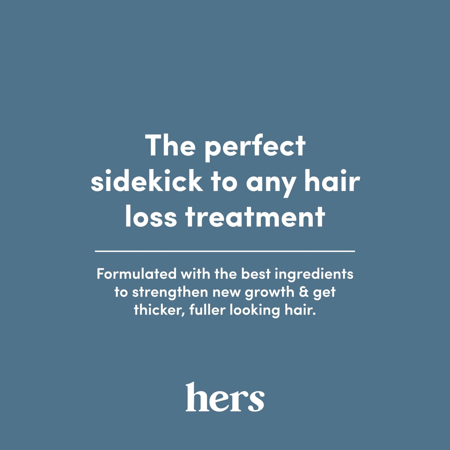 Hers Full Volume hair set ingredients and usage labels