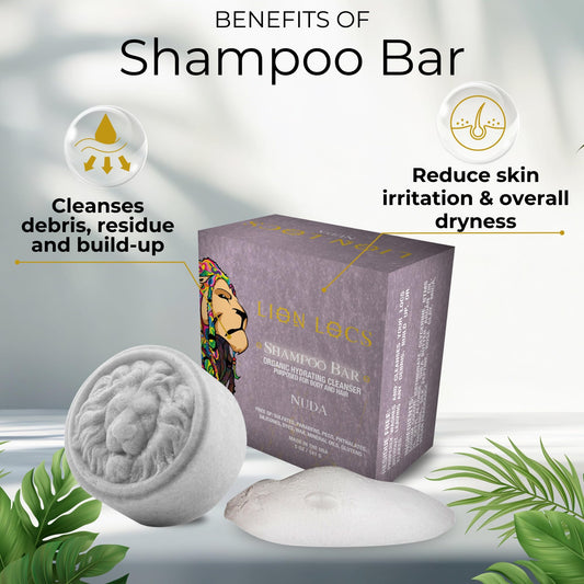 Lion Locs 3 in 1 solid cleansing bar for dreadlocks
