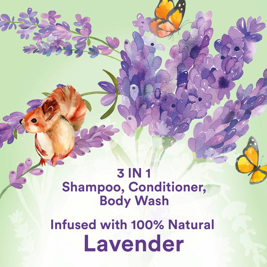 Suave Kids tear free shampoo conditioner body wash back label ingredients