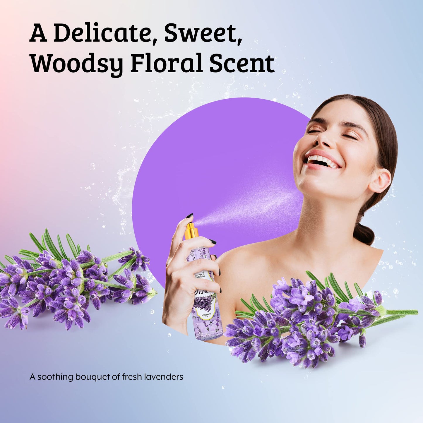 Freida and Joe lavender body mist skincare benefits