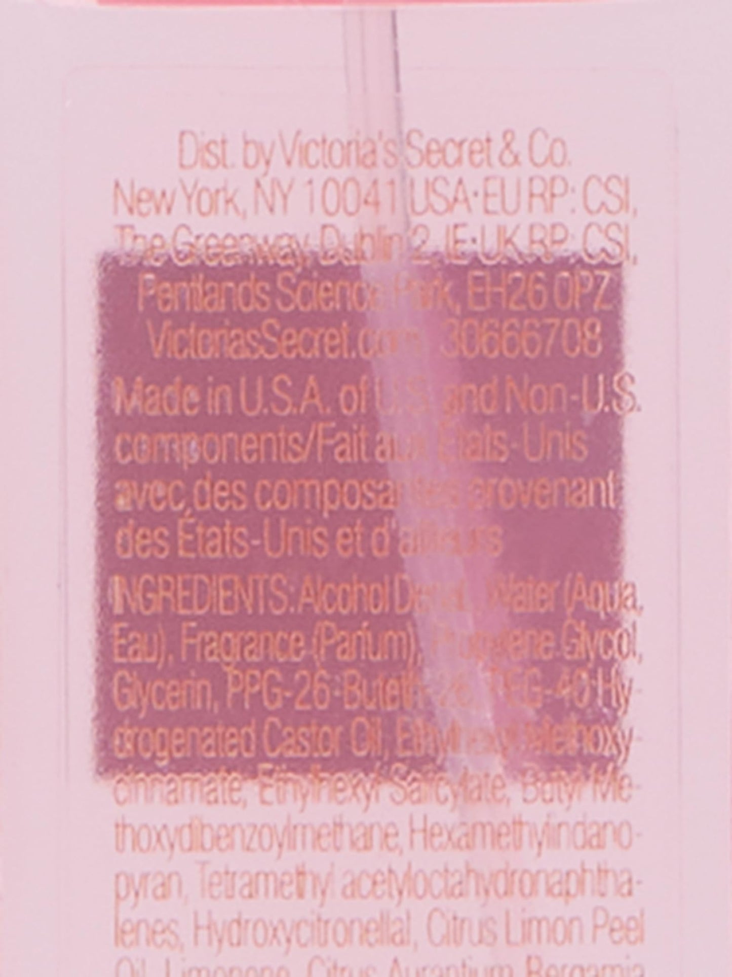 Authentic Victoria's Secret Bombshell body spray for women