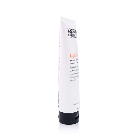 Keratin Complex Infusion Therapy hair cream formulation texture zoom