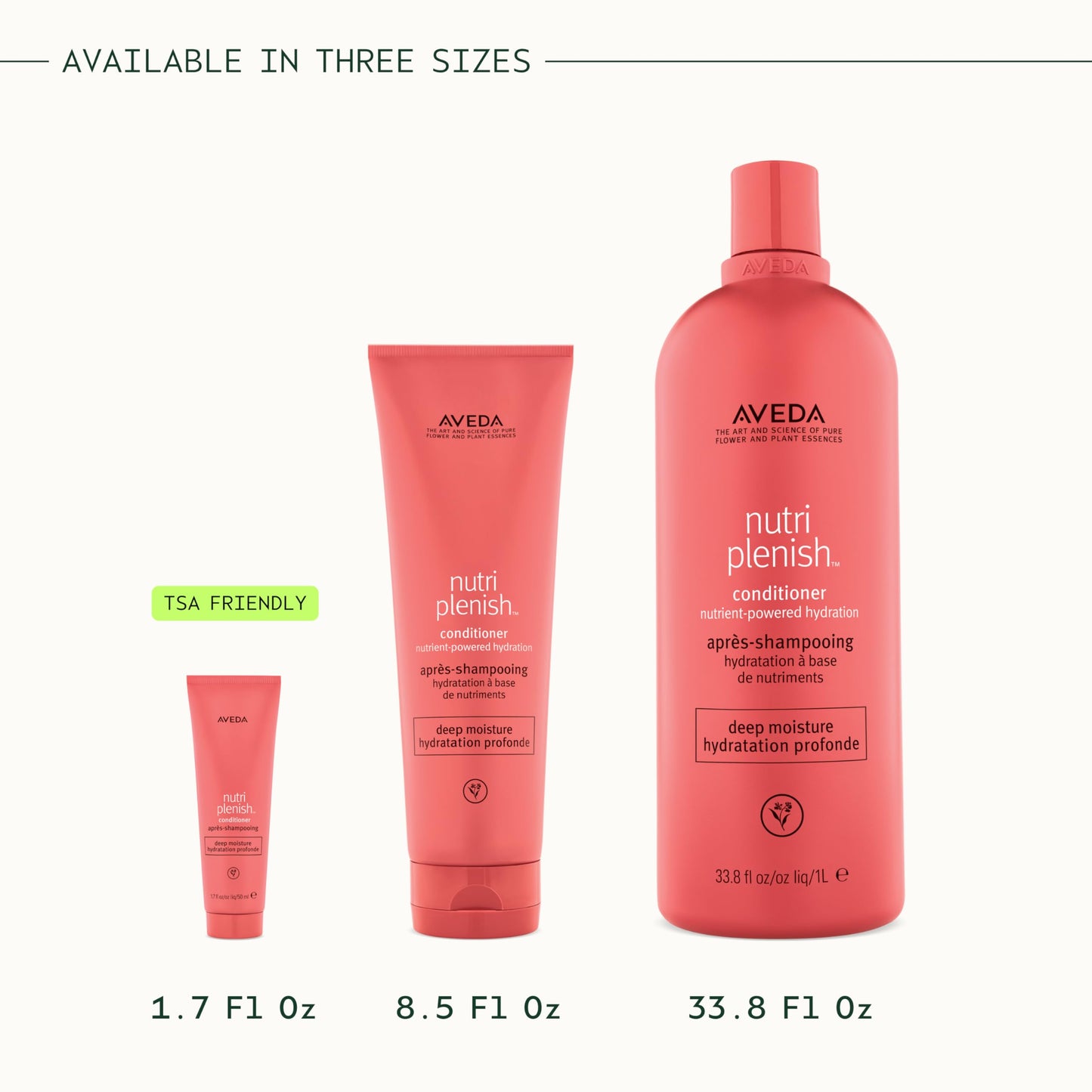 Aveda imported deep moisture treatment for dry hair highlighting the 96 percent naturally derived certification seal.