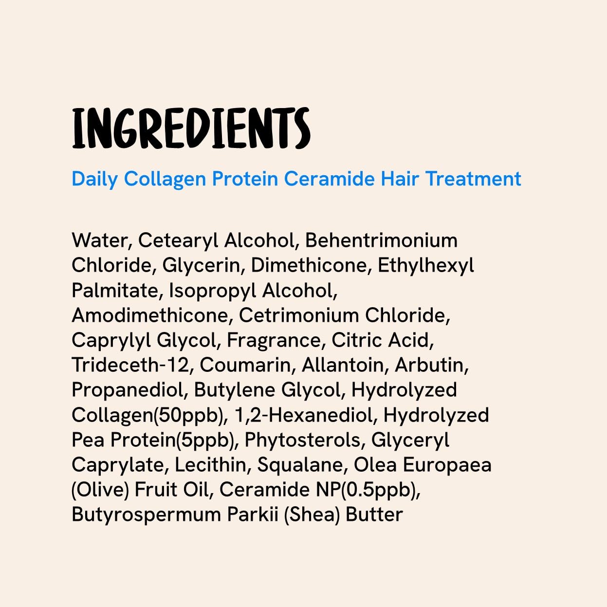 Dear Hair imported beauty and skincare hair mask collection display