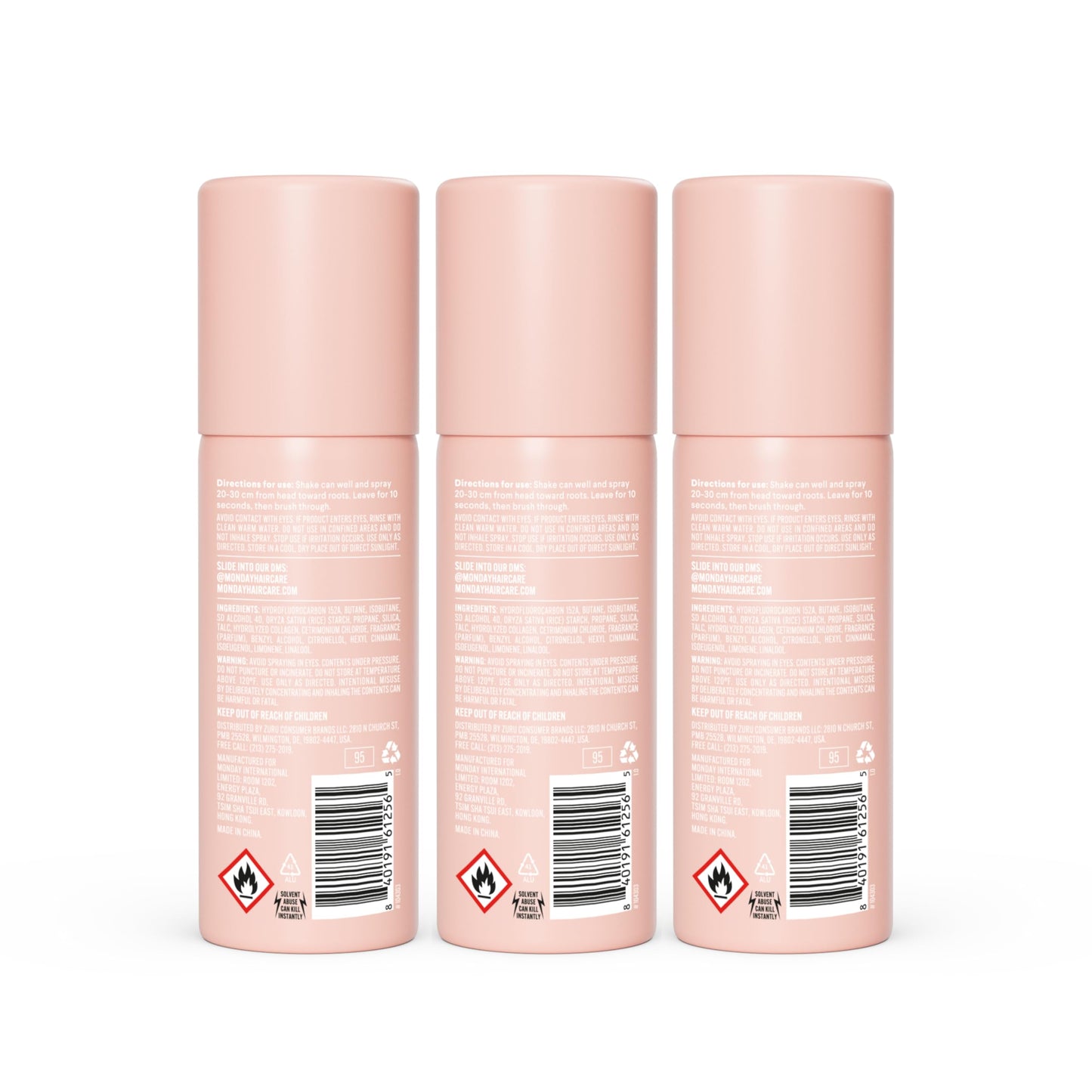 Monday Haircare Volume Dry Shampoo for thin and fine hair