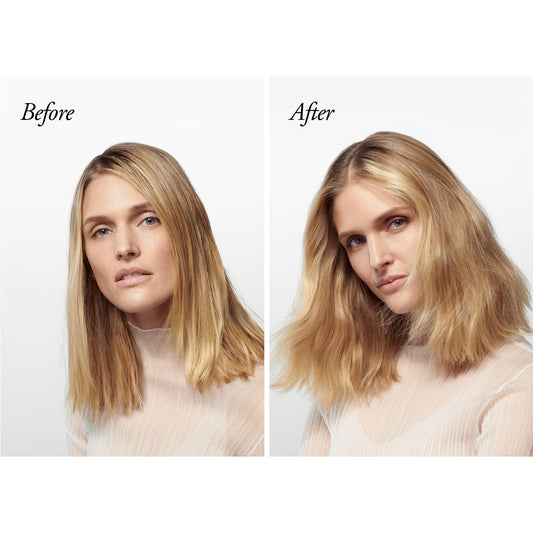 Oribe Gold Lust Dry Shampoo translucent powder spray application