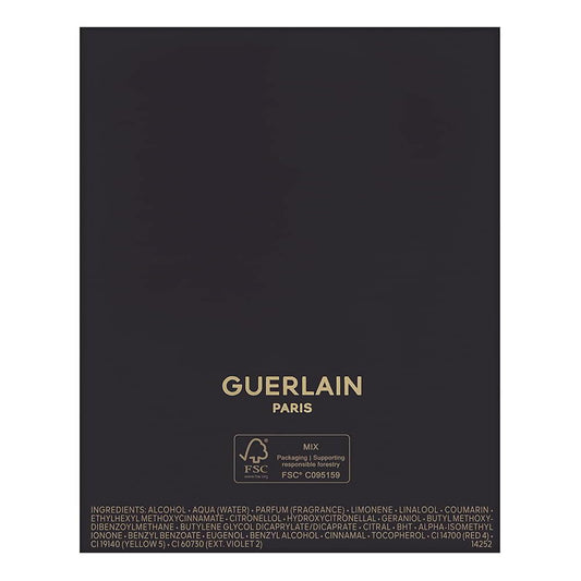 Guerlain Shalimar 90ml perfume bottle with blue stopper