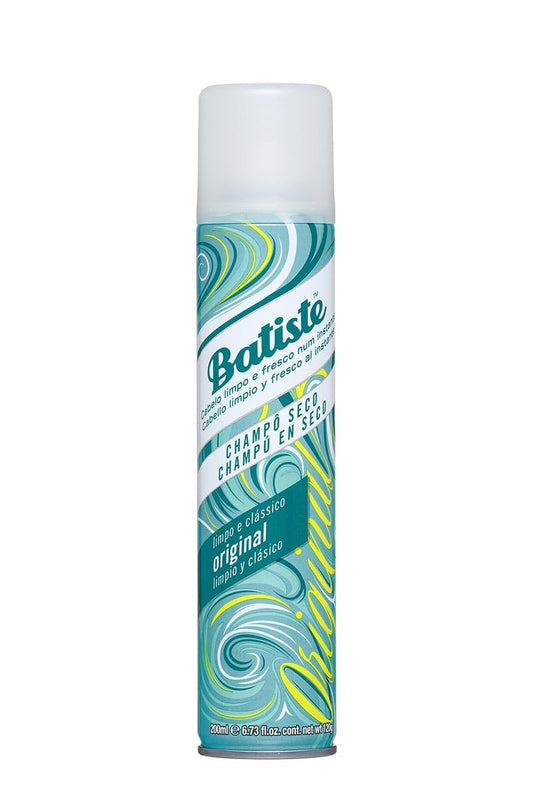 Waterless powder aerosol hair refresh spray bottle by Batiste