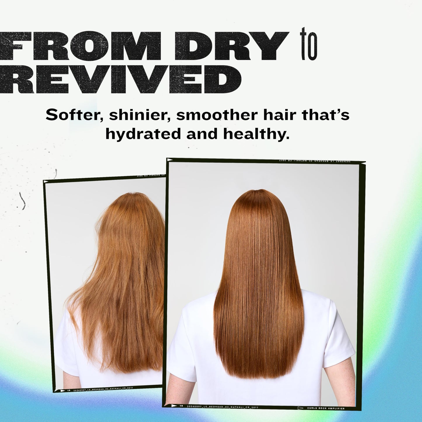 TIGI Bed Head Recovery hair repair shampoo and conditioner set for deep hydration and split end protection
