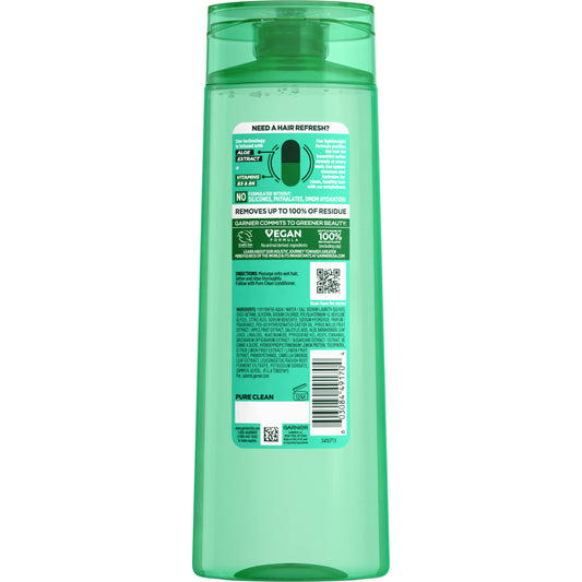 Garnier Fructis clarifying silicone free shampoo with aloe extract