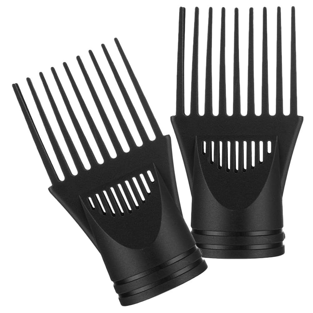 Packaging contents of Jizlan 2 piece hair dryer nozzle set