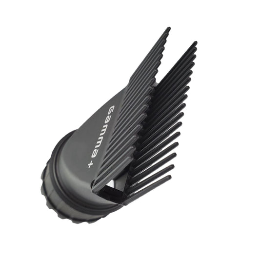 Gamma+ hair dryer nozzle comb with 32 nylon teeth