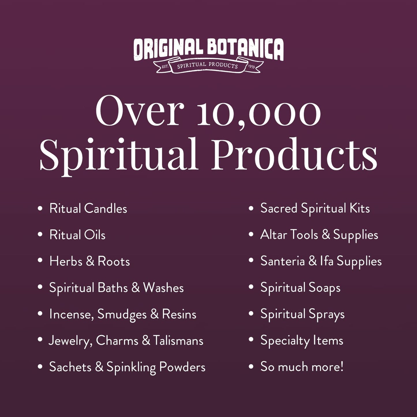 Authentic USA imported Original Botanica evil eye protection ritual oil