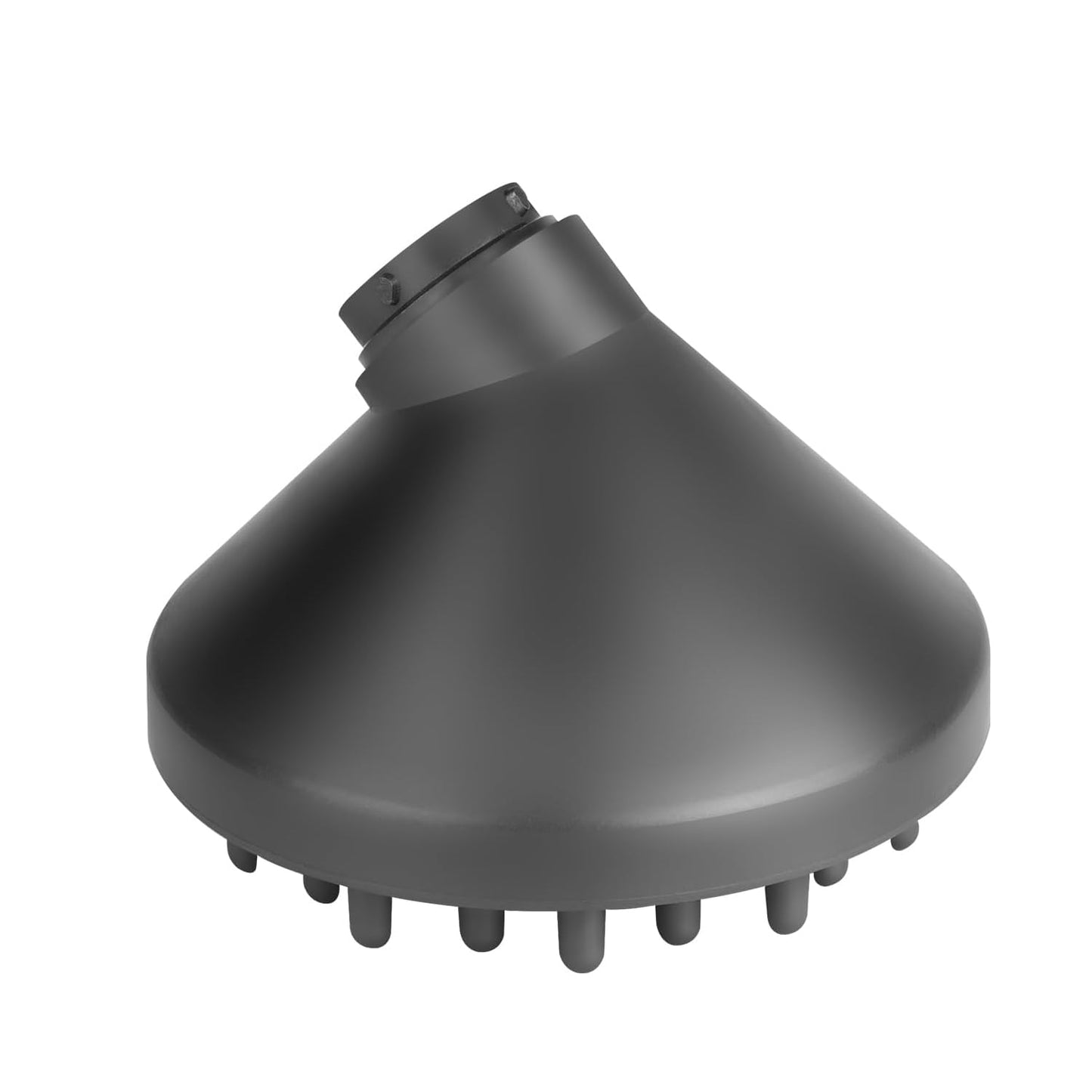MengTiger anti-frizz volumizing diffuser nozzle showing the internal connection structure