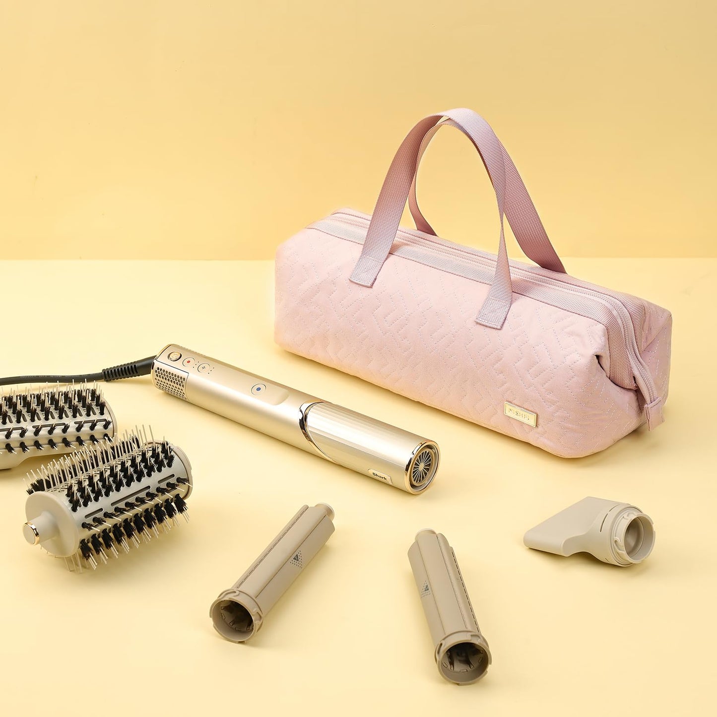 NISHEL hair tools travel carrying bag lightweight structure demonstration