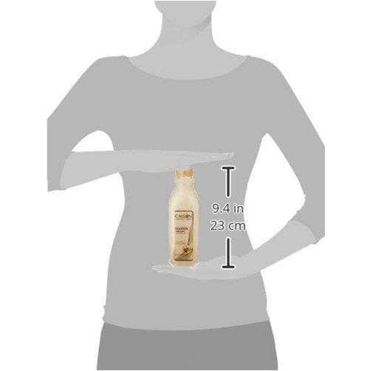 Calgon Ageless Bath foaming milk bath infused with Vitamin E