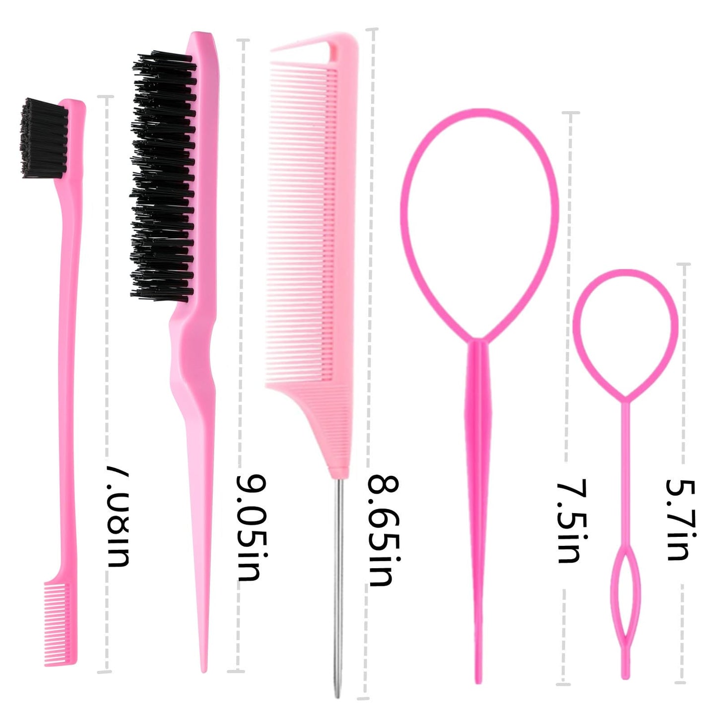 Full collection of Zvorel hair brushes and styling accessories