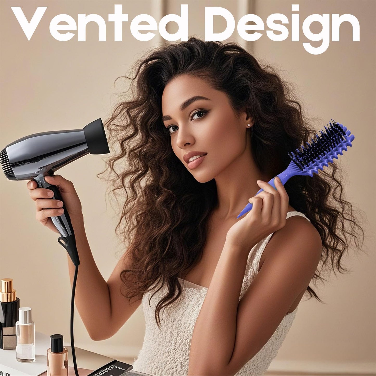 MMBVSZ candybrush for curly hair lifestyle view