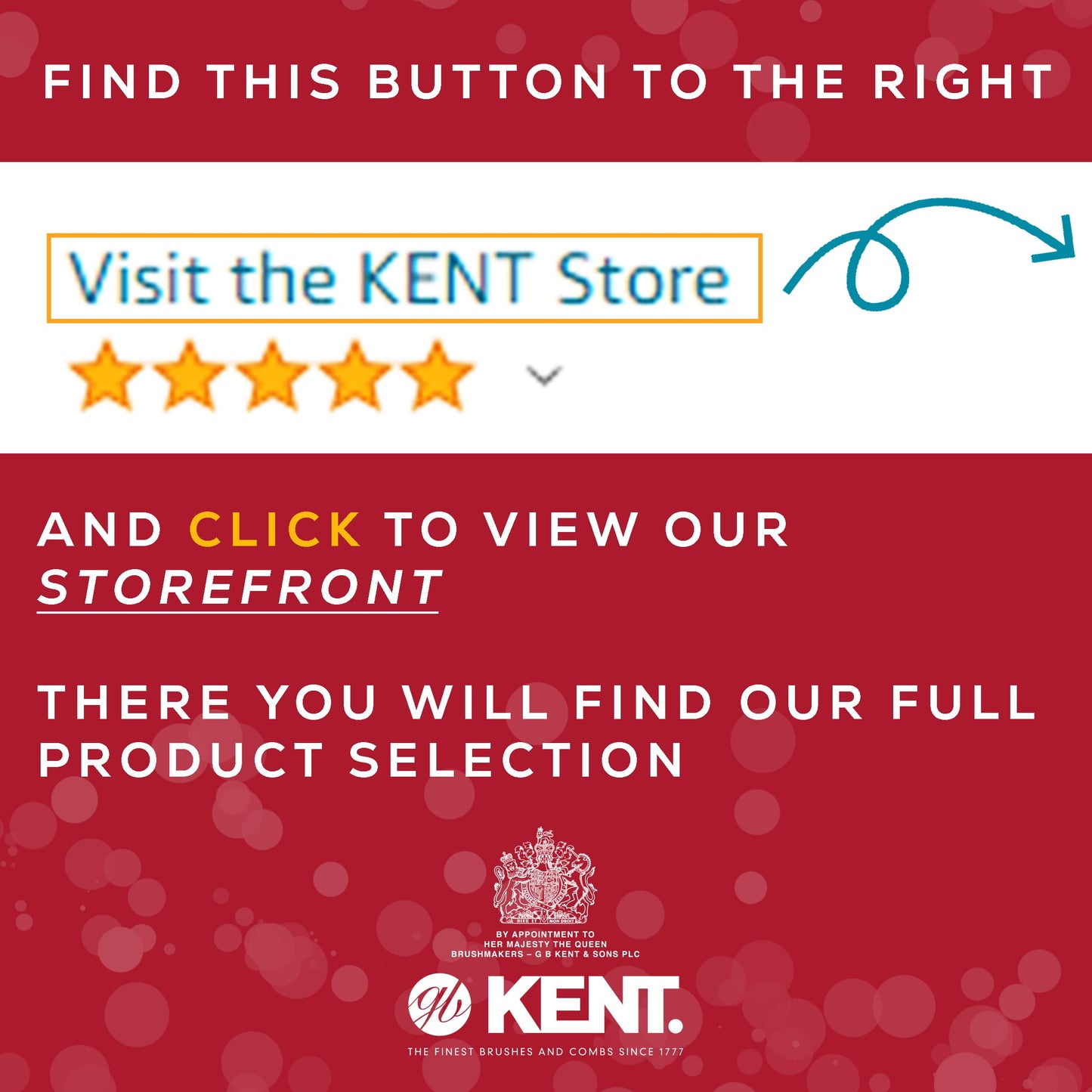 Packaging view of the imported Kent OT tortoise dual action pocket comb