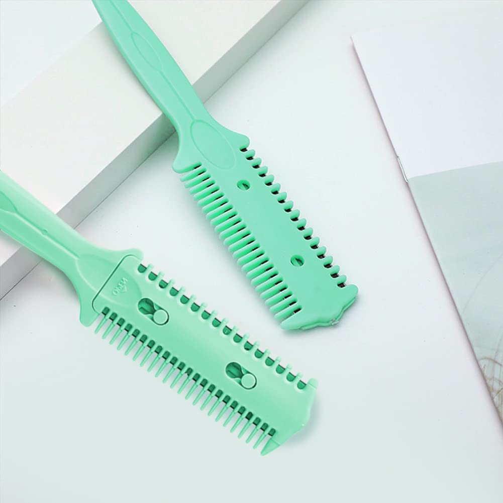 Portable hair trimmer comb set for travel