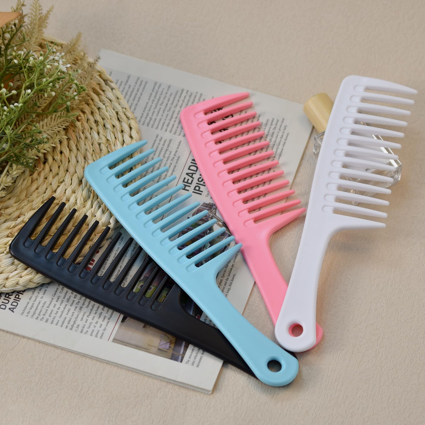 Modengkongjian 4 piece comb set arranged for salon or home use
