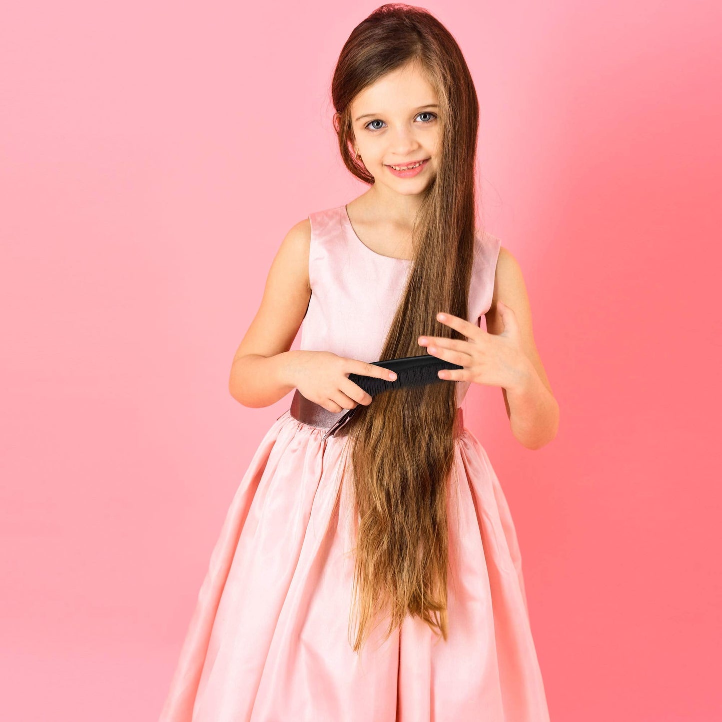 Durable flexible plastic hair combs for men and women