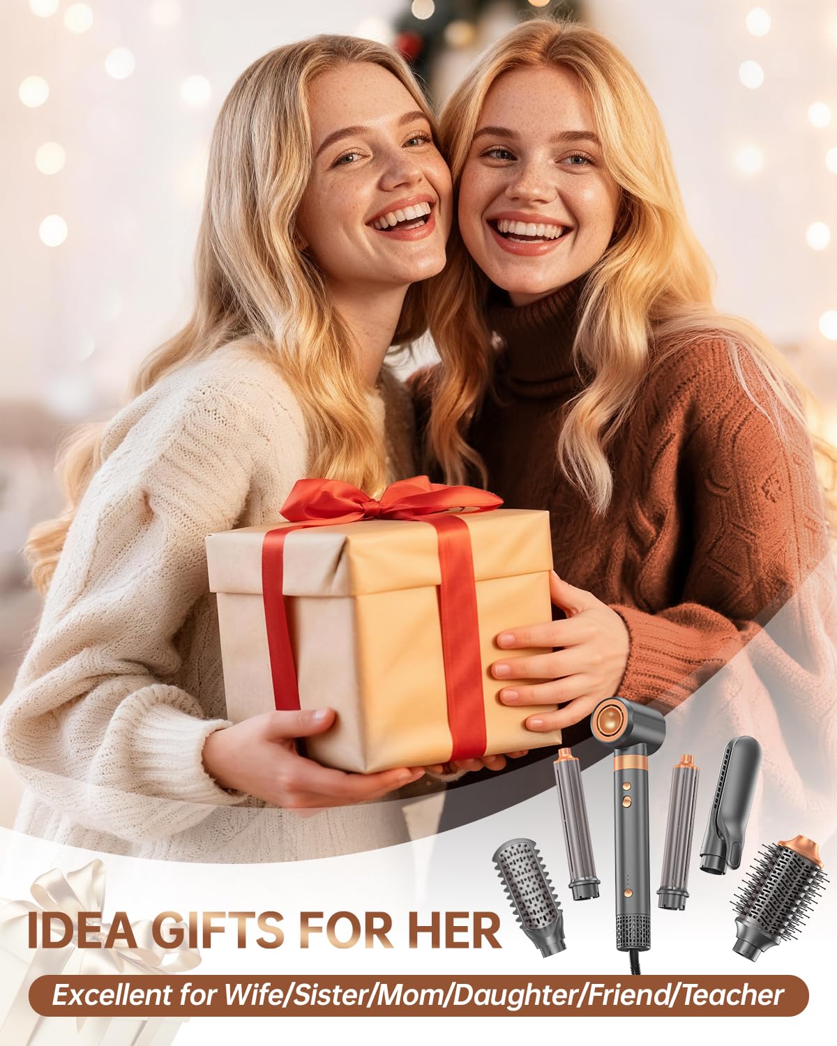 Webeauty fast blow drying nozzle attachment on the main handle frame
