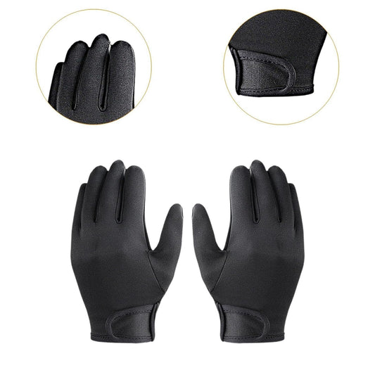 Close up of the adjustable charm tape closure on the wristband of the anti scald styling gloves