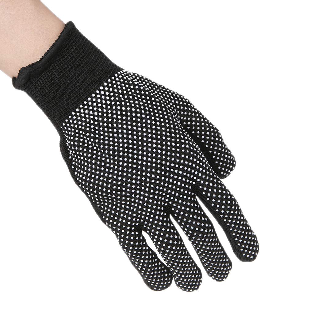 Close up shot of ARRITZ heat proof styling glove highlighting the secure PVC grip dots.