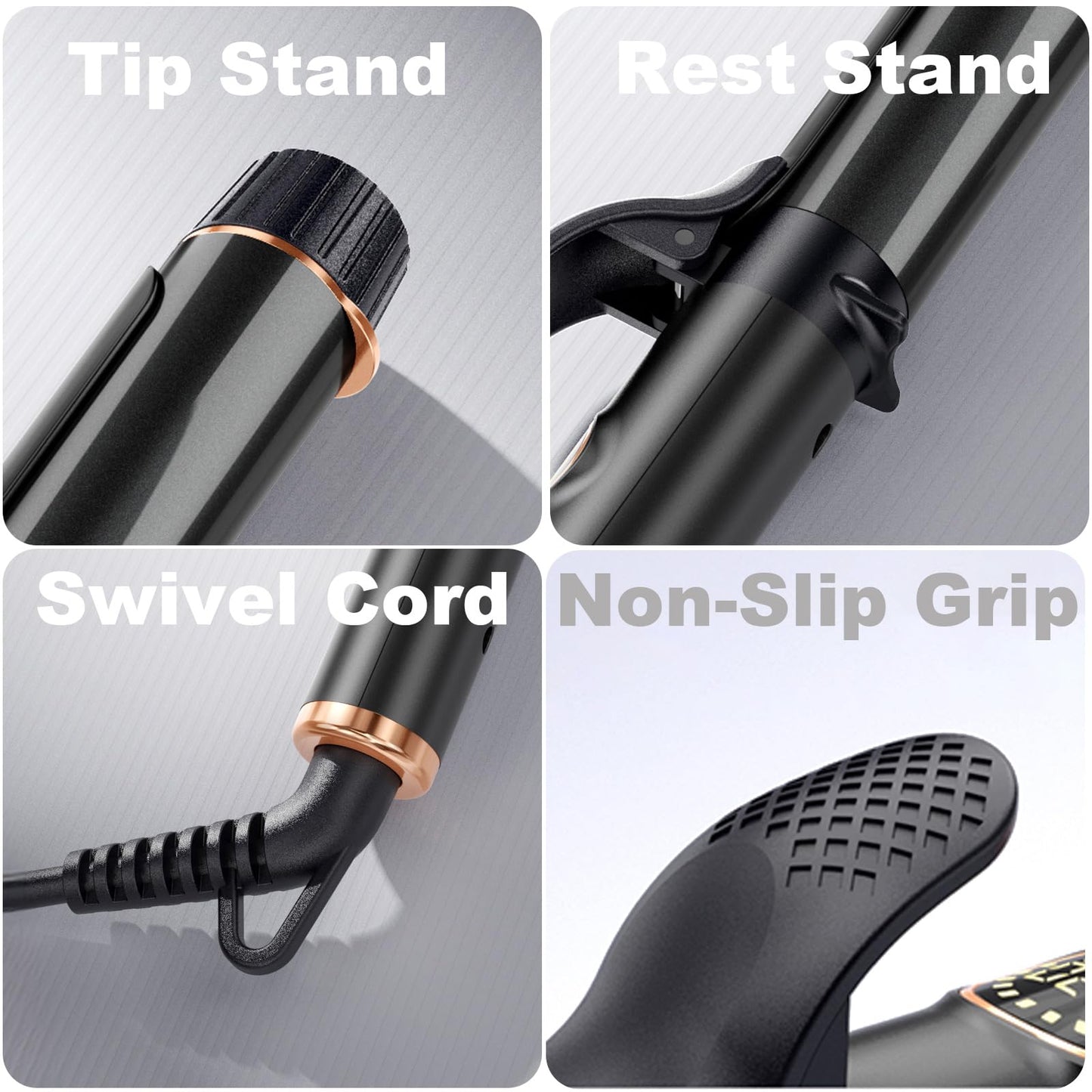 ORYNNE mini hair curler packaging contents for global travel convenience