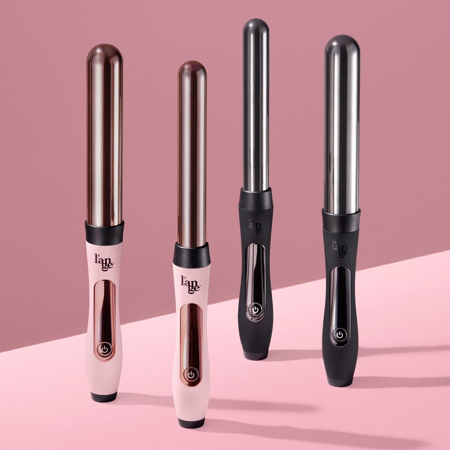 Professional hair styling with L'Ange 1 inch curling iron