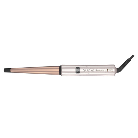 Remington Shine Therapy curling wand tapered barrel detail