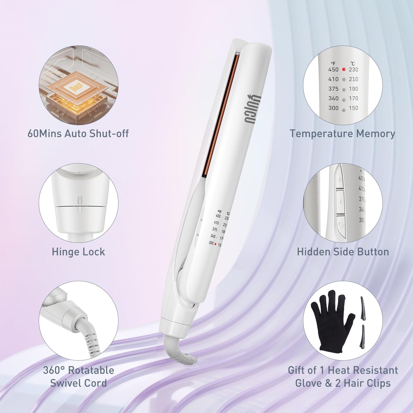 Packaging and contents of the Quico hair styling kit