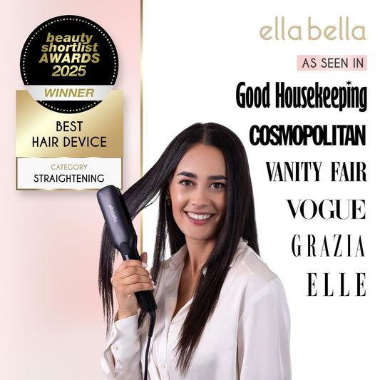 Professional Ella Bella hair straightener with digital display