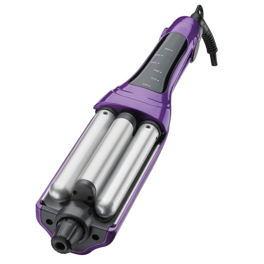 Close up look at the adjustable barrel dial on the Bed Head multi waver tool.