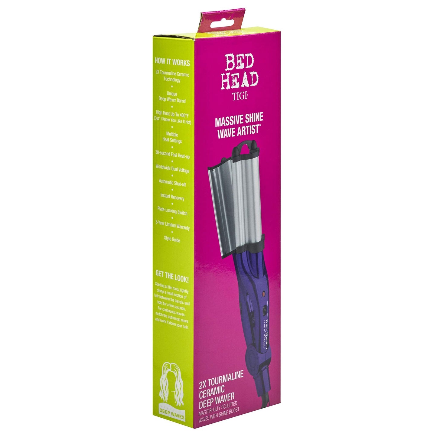 Bed Head authentic USA imported purple wave artist complete packaging.