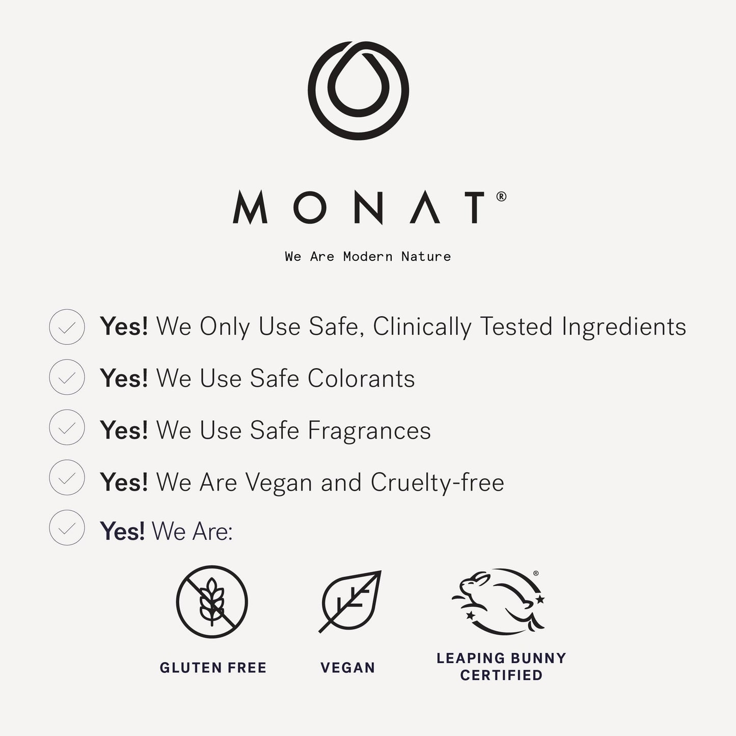 MONAT matte styling clay jar with open lid displaying texture