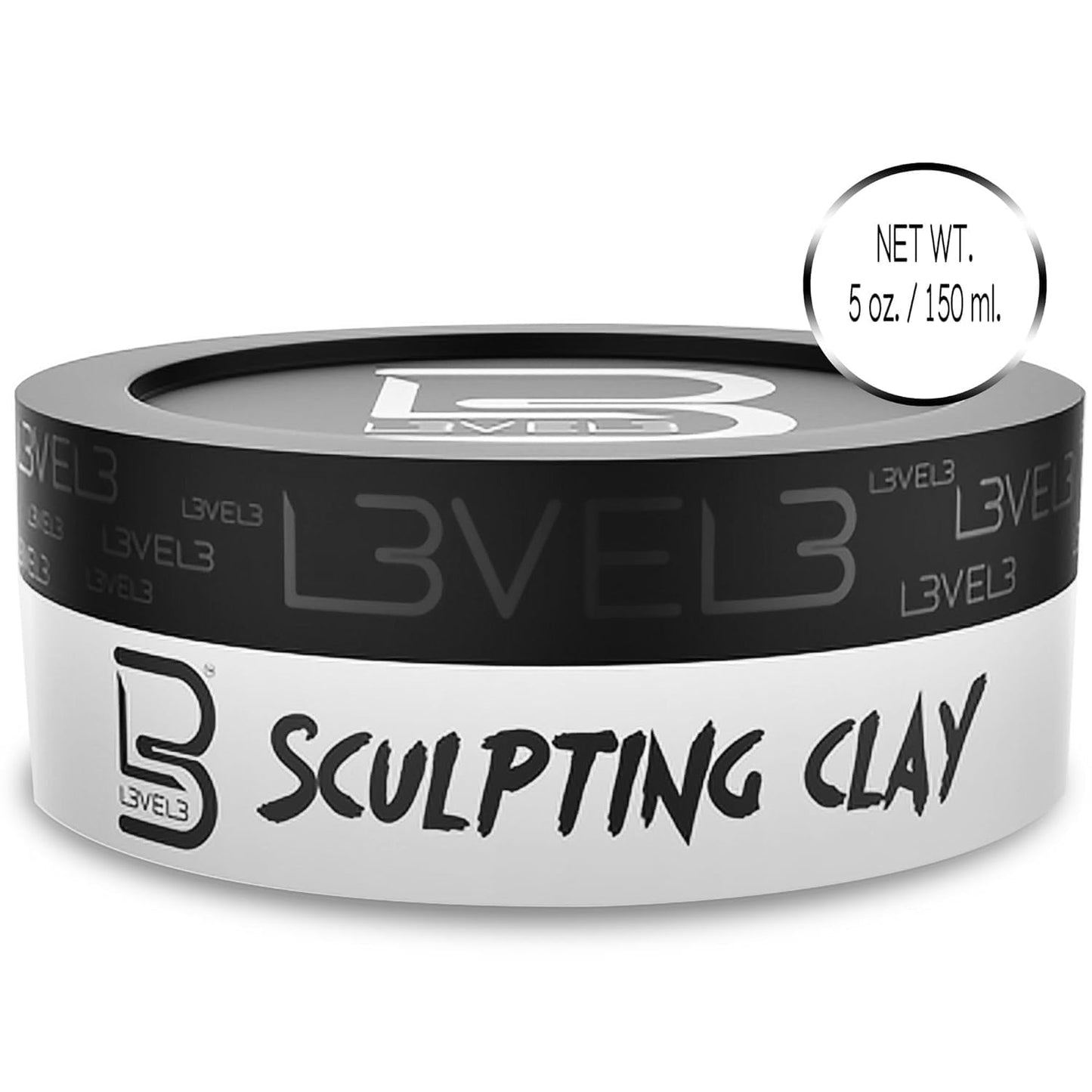 Level 3 imported USA grooming authentic hair clay product display